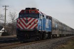 Inbound commuter shoves east